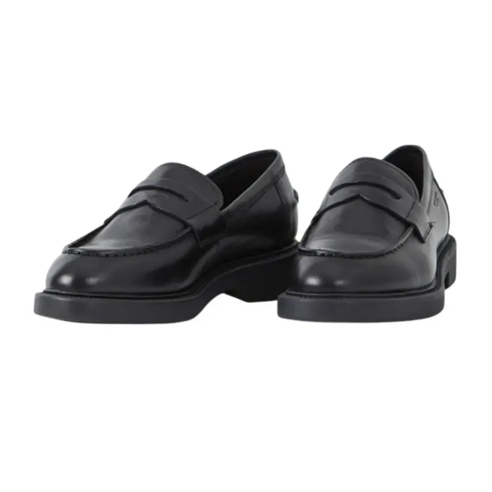 Vagabond Shoemakers Womens Alex Loafers EU 39 US 9 Black Leather NIB